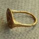 Ancient Greek Gold Ring 6th Century Bc Head Of The Spartan Warrior 18/19mm Greek photo 3