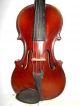 Antique Old Vintage 1 Pc Back Full Size Violin - String photo 3
