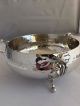 Silver Large Arts & Crafts Bowl 1922 Charles Edwards Heavy & Quality Other Antique Sterling Silver photo 2