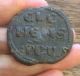 14th Century.  Lead Papal Bulla Of Pope Clement V.  (1305 - 1314). British photo 1