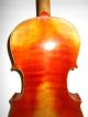 Old Vintage Antique 2 Pc Curly Maple Back Full Size Violin - String photo 1