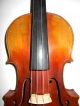 Old Vintage Antique 2 Pc Curly Maple Back Full Size Violin - String photo 4