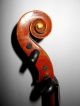 Old Vintage Antique 2 Pc Curly Maple Back Full Size Violin - String photo 8