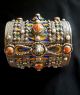 Morocco - Amazigh Berber Bracelet In Silver With Enamels And Coral Jewelry photo 2