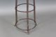 Rare American 18th C Wrought Iron Lighting A Standing 3 Tier Cresset Holder Primitives photo 3
