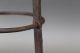 Rare American 18th C Wrought Iron Lighting A Standing 3 Tier Cresset Holder Primitives photo 6
