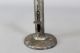 A Great Early 19th C Rolled Iron Hogscraper Candlestick Old Polished Surface Primitives photo 4