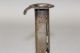 A Great Early 19th C Rolled Iron Hogscraper Candlestick Old Polished Surface Primitives photo 5