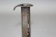 A Great Early 19th C Rolled Iron Hogscraper Candlestick Old Polished Surface Primitives photo 6