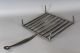 Late 18th C Wrought Iron Large Size Standing Broiler Or Gridiron Old Surface Primitives photo 9