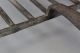 Late 18th C Wrought Iron Large Size Standing Broiler Or Gridiron Old Surface Primitives photo 8