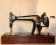Very Rare 1924 Unusual Singer 127 Model Gossvejmashina Antique Sewing Machine Sewing Machines photo 5