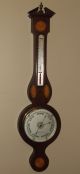 Antique Victorian English Barometer Thermometer - Thomas Armstrong & Brother Ltd Barometers photo 11