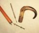 Nov 1904 Presentation Medical Doctor Gadget Cane/walking Stick W/syringe,  Needle Other Medical Antiques photo 9