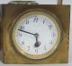 Antique Charles Hour Brass Desktop Weather Station Clock Compass Barometer, Barometers photo 1