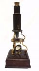Stunning Culpepper Type Microscope With Various Lenses Culpeper Unboxed - W46 Other Antique Science Equip photo 9