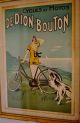 Cycles De Dion - Bouton Advertising Poster Fournery 1923 French Art Deco photo 1