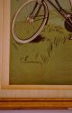 Cycles De Dion - Bouton Advertising Poster Fournery 1923 French Art Deco photo 3