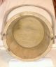 Antique Firkin Banded Sugar Bucket With Lid Wood Handle Primitives photo 9