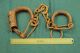 1800 ' S Or Older Slave Leg Chains.  Black Americana Other African Antiques photo 1