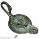 An Intact Vintage Roman Style Bronze Oil Lamp Roman photo 1