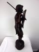 Large Hand Craved Ironwood Sculpture Statue Phillipines Bontoc Igorot Warrior Carved Figures photo 7