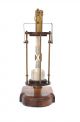 Nautical Brass Hanging Hourglass Sand Timer Wooden Vintage Collecticble Decor Compasses photo 3