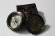 Antique Brass Poem Compass Pocket Compass Robert Frost Maritime Brass Compass Compasses photo 4