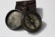 Antique Brass Poem Compass Pocket Compass Robert Frost Maritime Brass Compass Compasses photo 6
