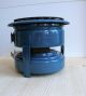 Vintage Enamel Dutch Enamel Kerosene Stove Blue Enamel Cast Iron Edy Stoves photo 4