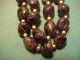 Roman Necklace Of Garnet Coloured Glass Beads Circa 100 - 400 Ad Roman photo 3