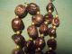 Roman Necklace Of Garnet Coloured Glass Beads Circa 100 - 400 Ad Roman photo 4