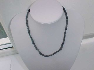 String Roman Black Coloured Glass Beads Circa 100 - 400 A.  D. photo