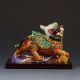 Chinaese Cloisonne Porcelain Hand - Painted Unicorn Statue G204 Other Antique Chinese Statues photo 3