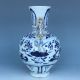 Chinese Exquisite Hand - Painted Blue And White Porcelain Vase Vases photo 3