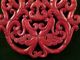 Special Chinese Red Jade Hand Made Dragon/2phoenix 2faces Plaque Pendant D088 Necklaces & Pendants photo 2