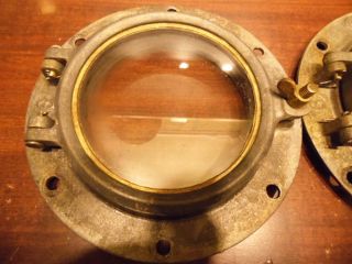 Two Vintage Ships Portholes Willcox - Crittenden Co 10 