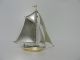 Solid Sterling Silver 950 Yacht Ship Sail Boat Ship Japan Scrap 101 Grams 3.  5 Oz Other Antique Sterling Silver photo 1
