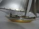 Solid Sterling Silver 950 Yacht Ship Sail Boat Ship Japan Scrap 101 Grams 3.  5 Oz Other Antique Sterling Silver photo 2