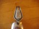 Vtg Monogramed E - Sterling Silver Curved Handle Baby Child Feeding Spoon Flatware & Silverware photo 1
