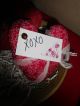 Primitive Valentine ' S Day Red Solid/red Print 7 In Heart Bowl Fillers Primitives photo 2