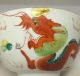 E298: Real Old Chinese Painted Porcelain Bowl With Dragon And Phoenix Bowls photo 1