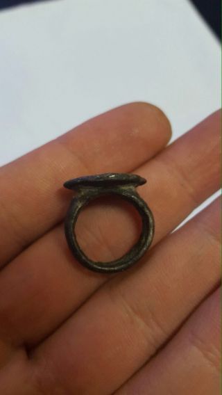 Roman Silver Ancient Ring photo