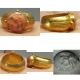 Roman Agate Intaglio Stone Gold Ring Very High 24 Ct Roman photo 1