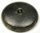 Antique Brass Button Detailed Castle Pictorial Design - 1 & 5/16 