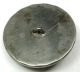 Lg Sz Antique Steel Cup Button Shell Center W/ Cut Steel Border - 1 & 1/4 Buttons photo 2