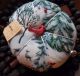 Primitive Winter Pin Cushion Forest Deer Pin Keep Ornament Cardinal Home Decor Primitives photo 3