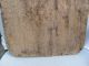 Old Antique Primitive Wooden Wood Bread Cutting Board Dough Plate Primitives photo 5
