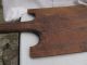 Old Antique Primitive Wooden Wood Bread Cutting Board Plate Primitives photo 5
