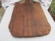 Old Antique Primitive Wooden Wood Bread Cutting Board Plate Primitives photo 6